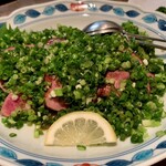 新料理 都留野 - たんタタキ