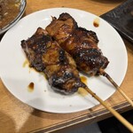 もつ焼 かど - 網レバ