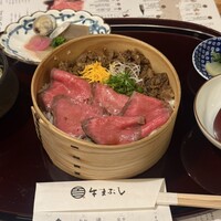 すき焼きと牛まぶし ももしき - 