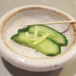 慈げん - きゅうりのお新香