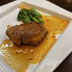 こんべぇ - あん肝ステーキ