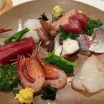 BUICHI - 刺身盛り合せ