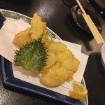 四万十 - タケノコの天ぷら