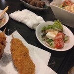 四万十 - 串カツ　と　四万十サラダ