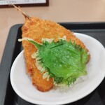 しぶそば - アジフライ