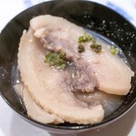 うを徳 - 2025.4 君津産猪バラ花山椒しゃぶしゃぶ