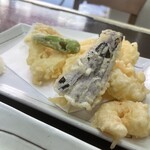 どたぬき - 小エビの天ぷら