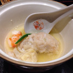 日本料理 花月 - 蓮根蒸し