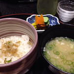 日本料理 花月 - じゃこ飯