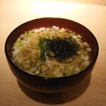 地土里 - 鶏油のラーメン