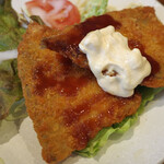 ごはんや長助 - あじフライ定食
