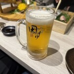 めしや因すけ 狸小路店 - まずは、ビールでしょ！