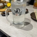 めしや因すけ - ここで、レモンサワーに変更。