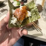 めしや因すけ - 巻巻いてぇ〜巻いてぇ〜手巻き寿司ぃ〜