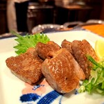 季彩や　ひで - ⚫鹿もも肉一夜干しさっと焼き