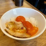 中華そば ひよこ - ドラゴンボールご飯 キンカンとろ〜り＆チャーシュー