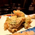季彩や　ひで - ⚫小イカの磯辺揚げ