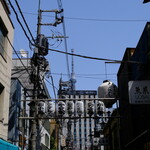 尾張屋 - 電信柱のある風景