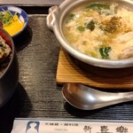 新喜楽 - ミニ天丼セット