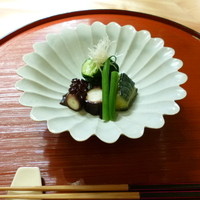 日本料理 新 - 2014.08 一品目は蛸のやわらか煮、、まじやわらかでした♪