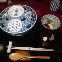 うなぎ割烹 大江戸 - いかだ大丼+肝吸い