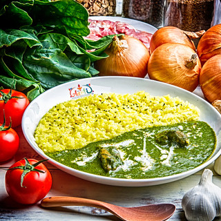 神戸セレクション認定のほうれん草チキンカレーライス！