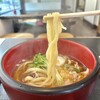 手打白門うどん 家康 - 肉うどん・細めの讃岐という感じで、コシがある