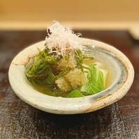 らんまる - 子持ち昆布とウルイのお浸し～鰹節