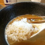 麺屋 Smile - 鶏白湯SOBA CURRY＋ライス