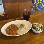 カフェ マチルダ - バターチキンカレー