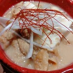 めし道楽 - もつ煮ハーフ