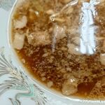 ラーメン二郎 - この日は、微乳化スープ！
