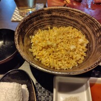 神戸牛 個室 ステーキ 吉祥 - ガーリックライス