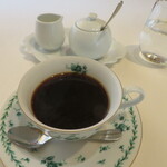 ラ メゾン クルティーヌ - 〆の珈琲。