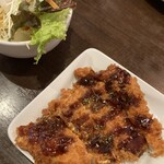 洋風食堂 枝 - チキンカツ（ハーフ）♪最高