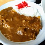 ハビィ - ミニカレーセット（醤油ラーメン）1250円のカレーライス
