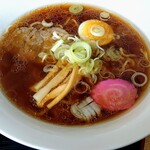ハビィ - ミニカレーセット（醤油ラーメン）1250円の醤油ラーメン