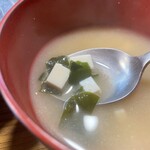 レストラン 中里 - お豆腐とわかめ