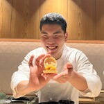 銀座 しのはら - フォアグラ最中