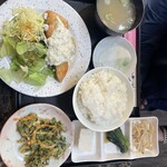 ごはん屋 さくら - シャケムニエル定食