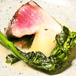 Restaurant Shimiya - 初鰹 カリフラワー