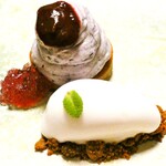 Restaurant Shimiya - ビーツ～赤紫蘇～ブルーベリー～梅～生姜