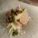 和食 板垣 - 平目　新玉葱