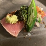 和食 板垣 - 目近鮪　有明海苔