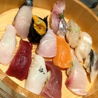 六本木きんめ鮨 - 握り１５貫（おかわり自由）