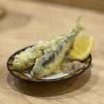 さかなの木 - 稚鮎の天ぷら