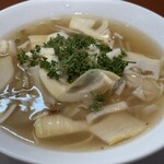 對馬 - 筍と花山椒のラーメン