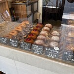 コポリドーナツ - この日のドーナツ達の並び屋根(・∀・) 