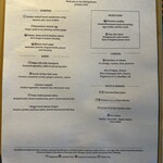 The Pier First Class Lounge - 2024年メニュー