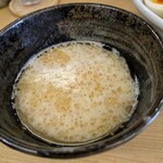 らぁ麺 NOBU - 鶏ポタのつけ汁